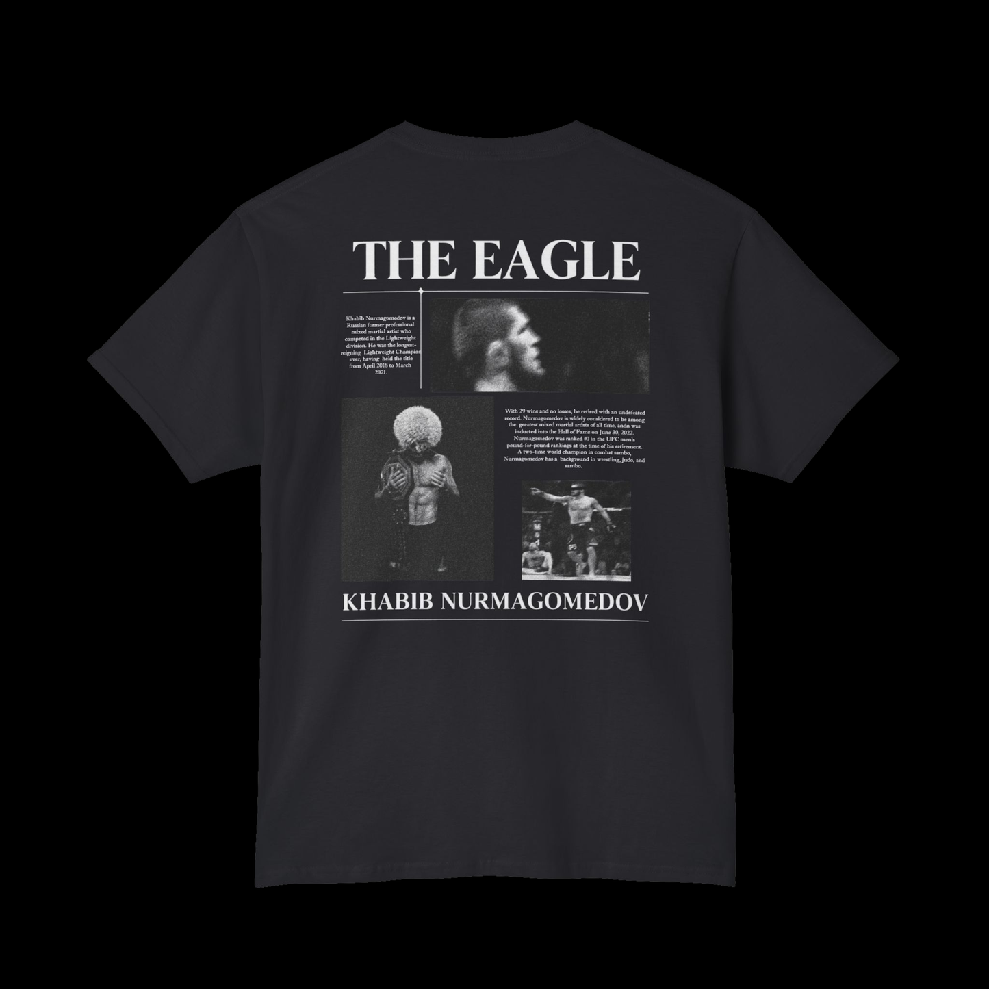 “The Eagle” Khabib Nurmagomedov